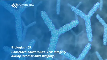 Concerned about mRNA -LNP Integrity during International Shipping?